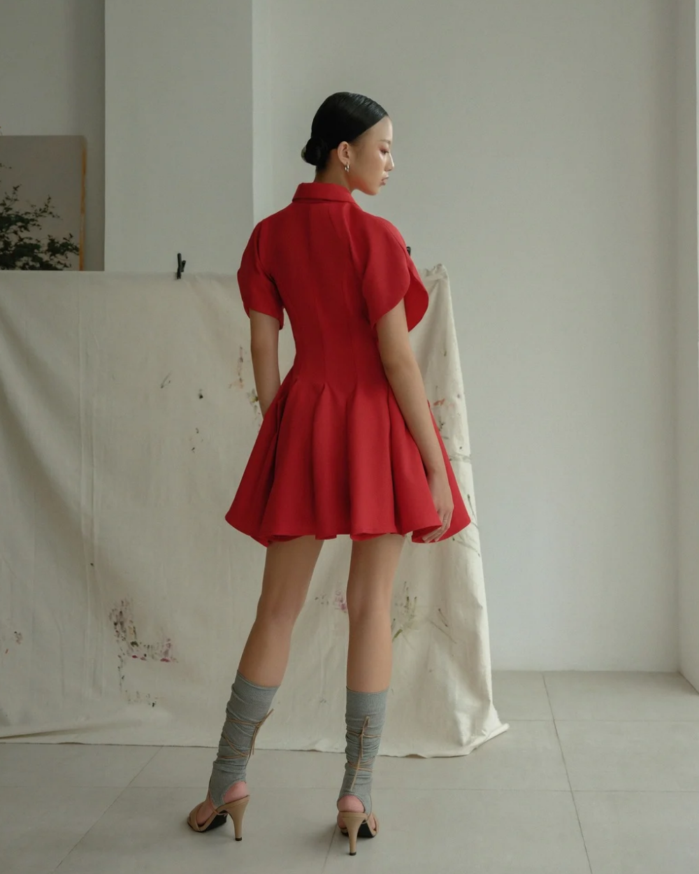 Joelle Dress Red