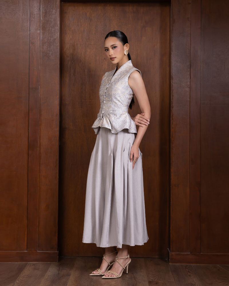 Sheena Top Light Grey