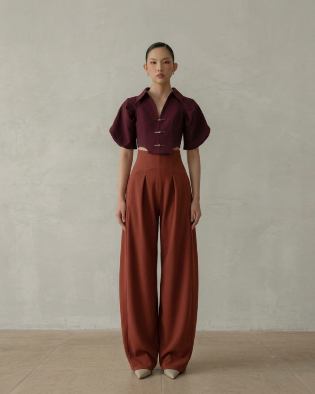 Gracie Pants Terracotta