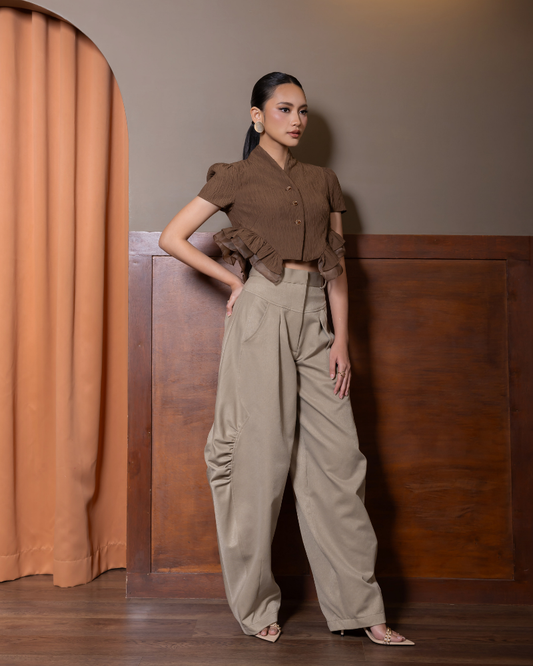 Soleil Top Dark Brown