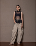 Gloria Top with Collar (Shorter)