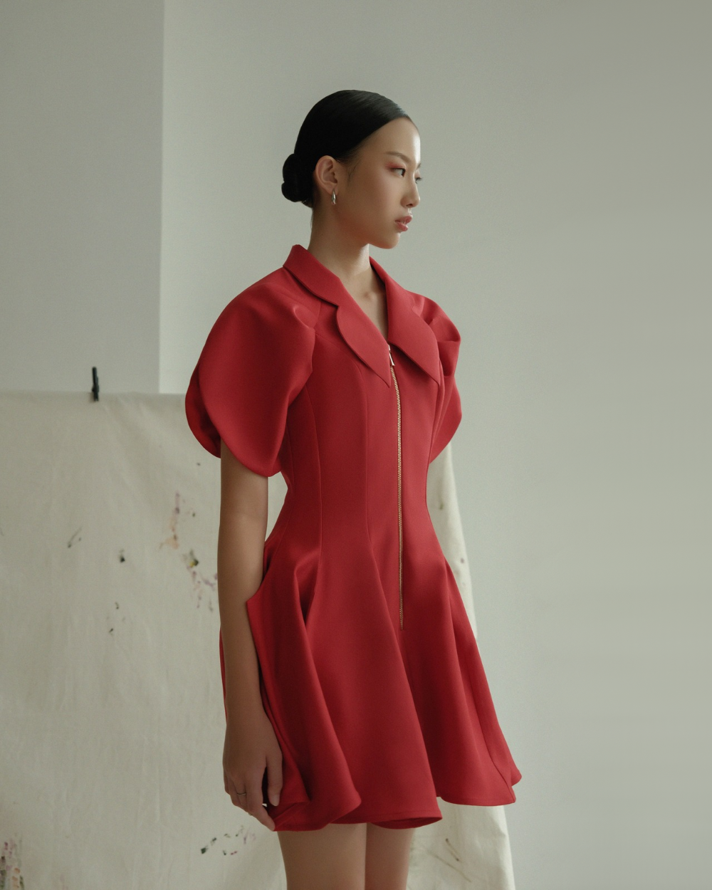 Joelle Dress Red