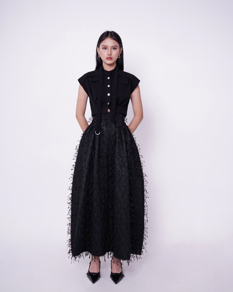 Geneva Skirt Black