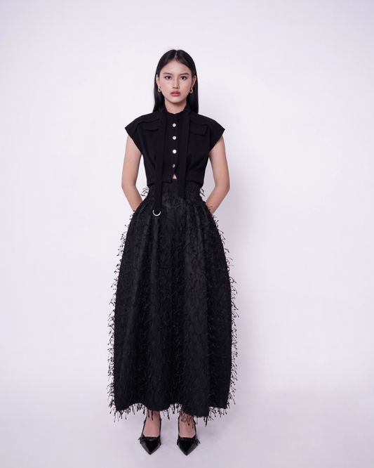Geneva Skirt Black