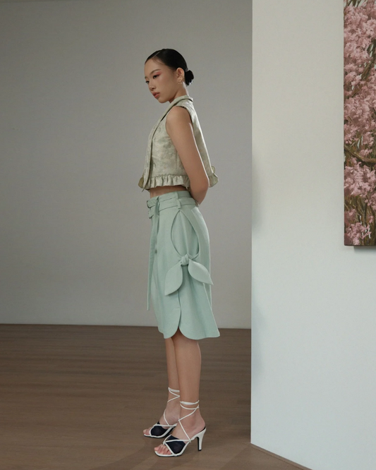 Rhea Bermuda Pants Mint