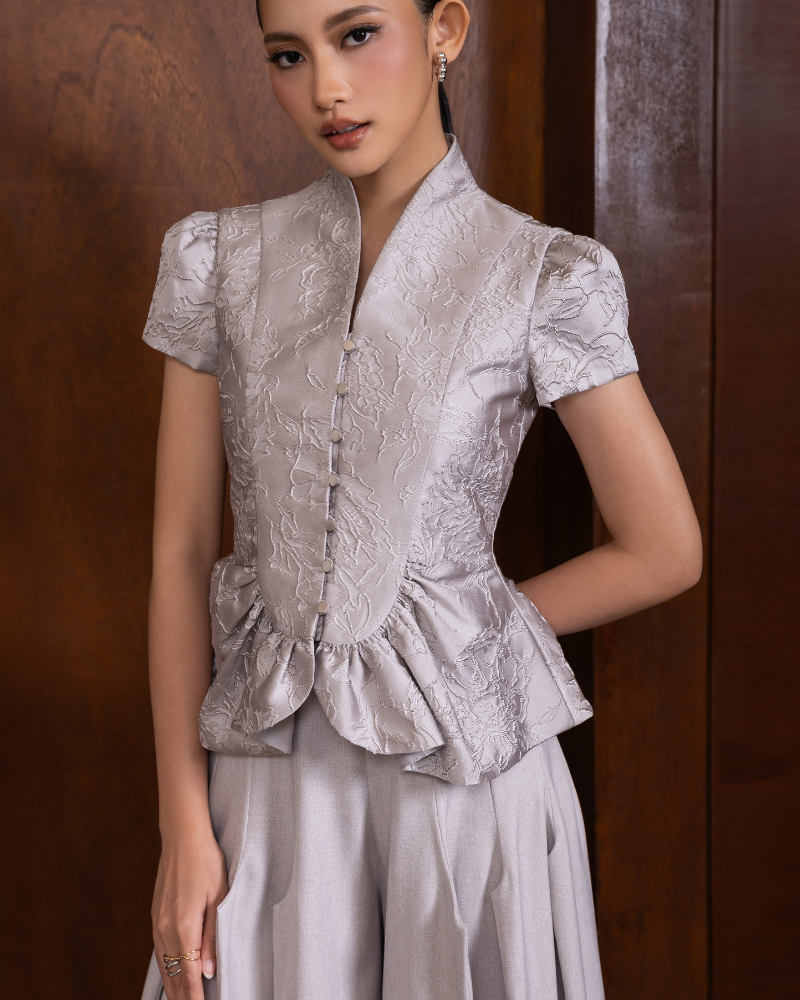 Shannon Top Grey
