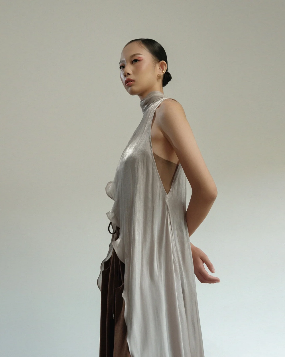 Heather Top Silver