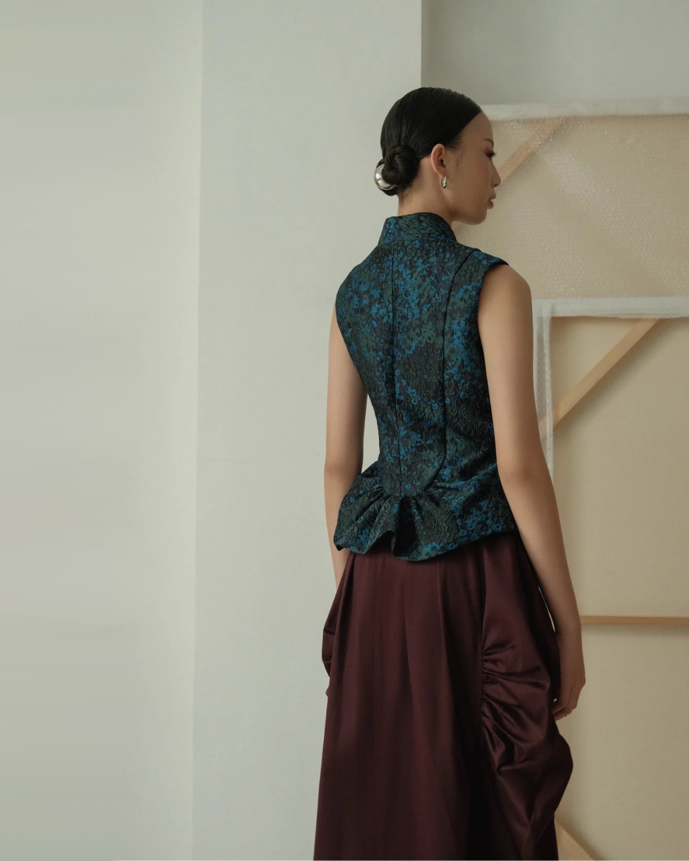 Sheena Top Blue-Green