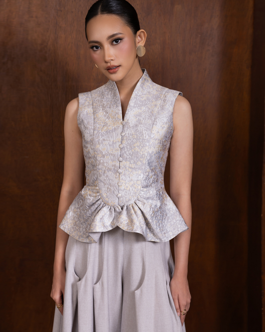 Sheena Top Light Grey