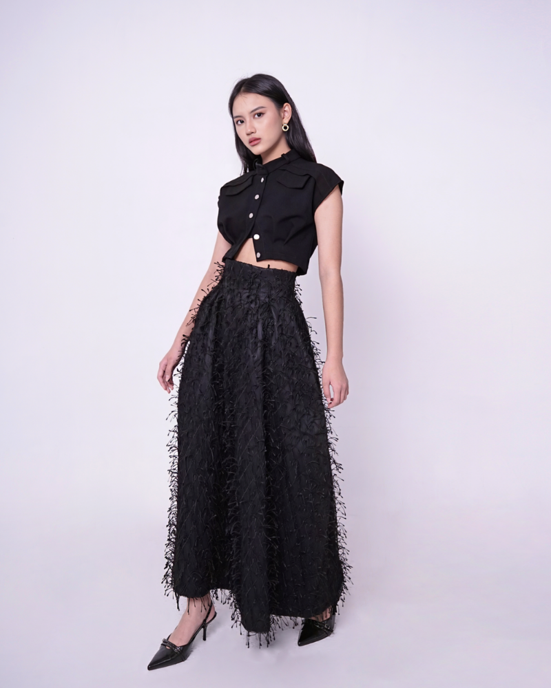 Geneva Skirt Black