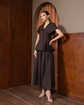 Krilo Midi Pants Espresso