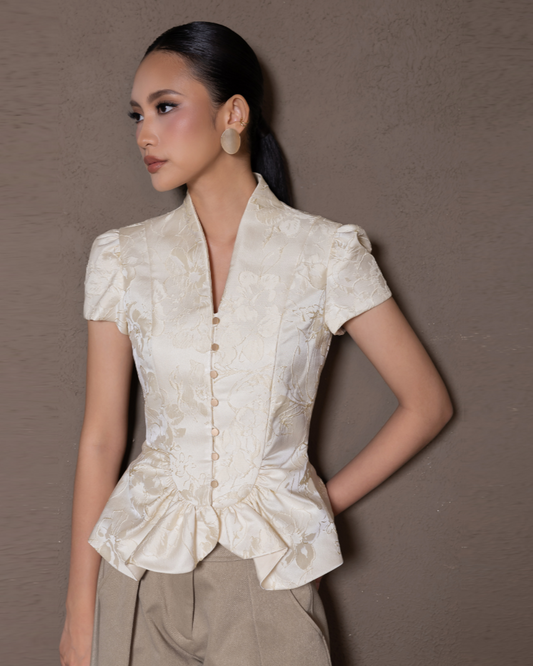 Shannon Top Ivory