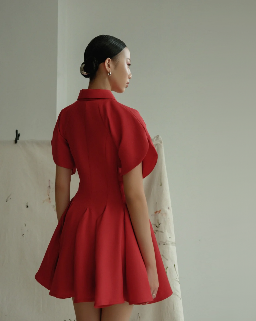 Joelle Dress Red