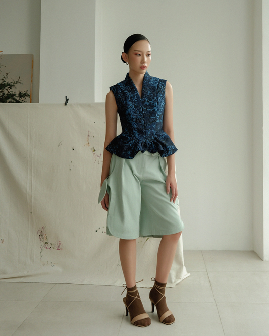 Sheena Top Navy Blue