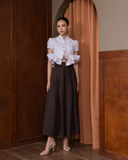 Soleil Top White Floral