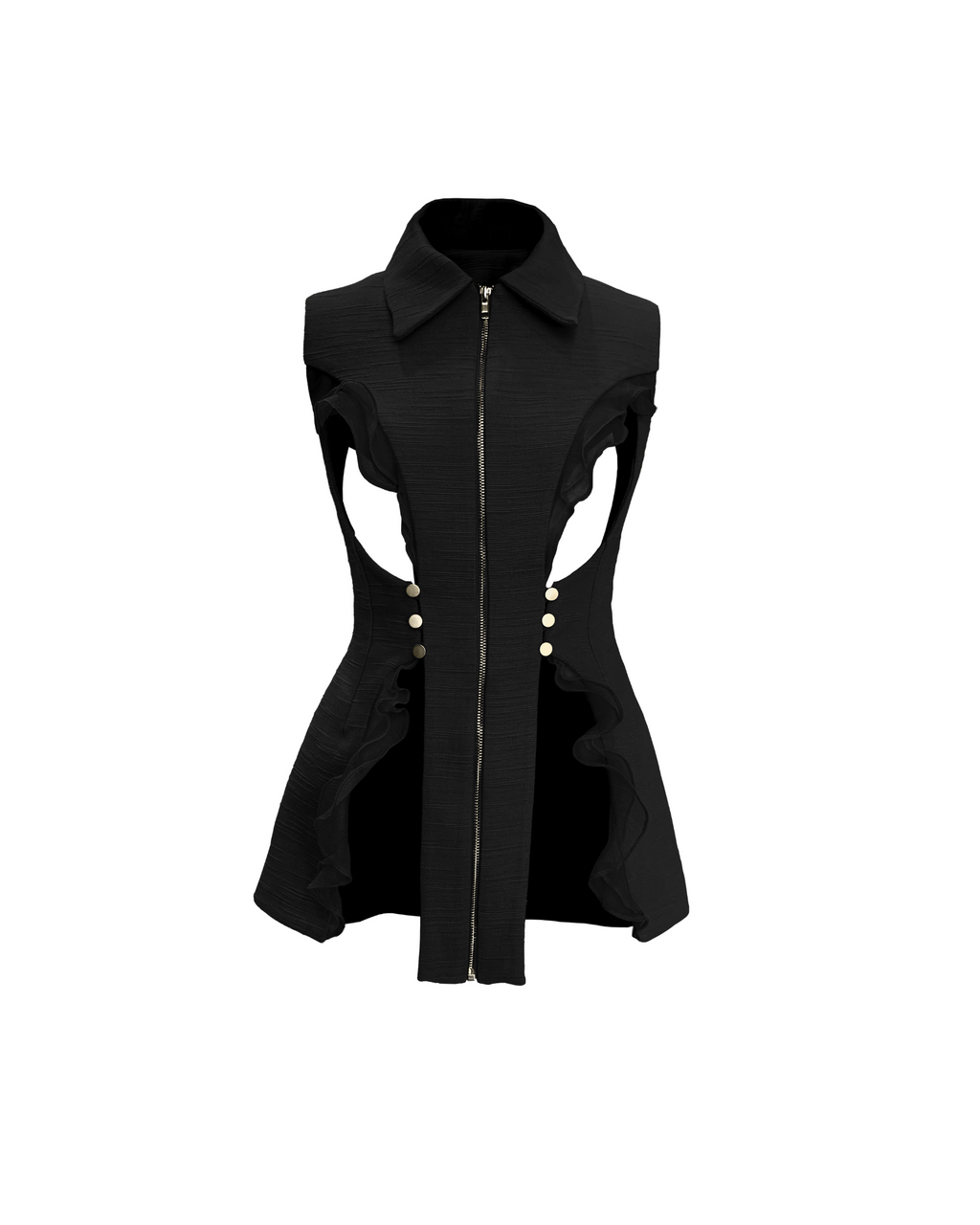 Scarlette Vest Black
