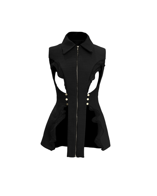 Scarlette Vest Black